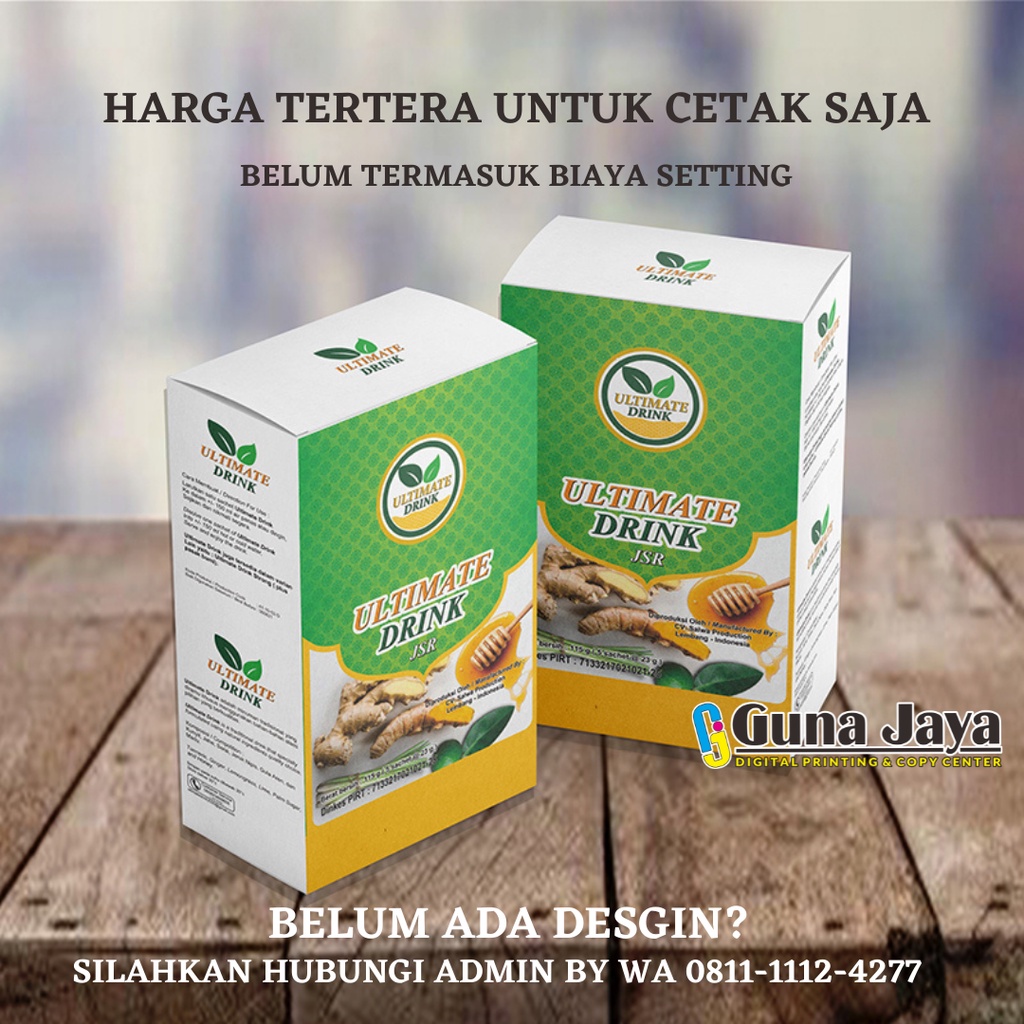 

TERMURAH Custom Dus/Box Kemasan, Cetak Offset Printing