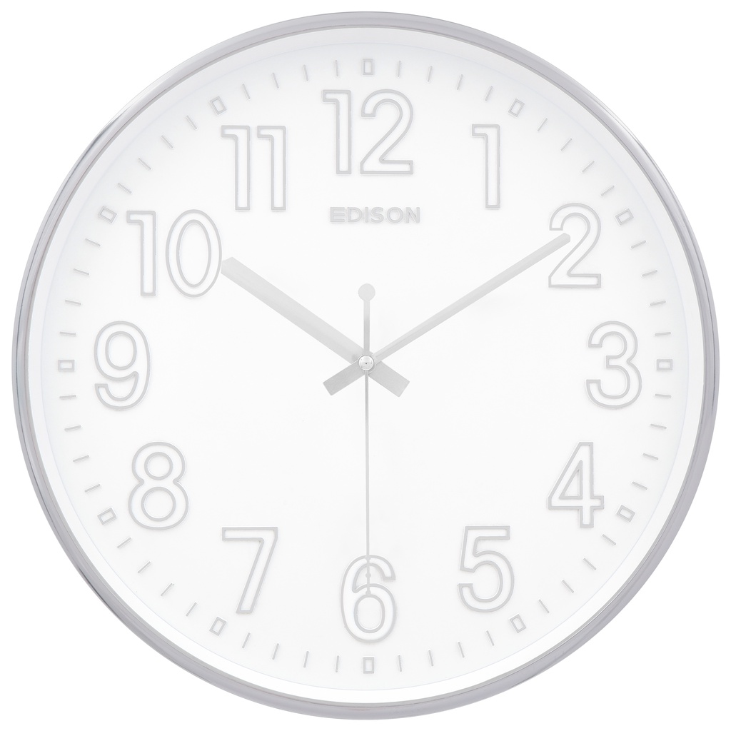 Jam Dinding Edison Sweep ES 320 T64 Timbul Diameter 320mm 32cm