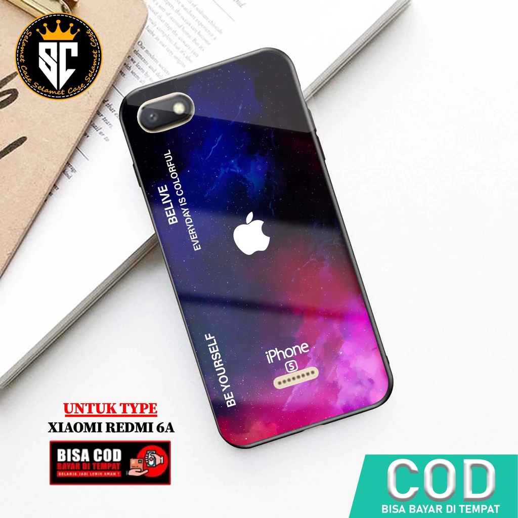 Case Xiaomi Redmi 6A Casing Xiaomi Redmi 6A  Selamet Case [APEL] Case Glossy Case Aesthetic Custom C