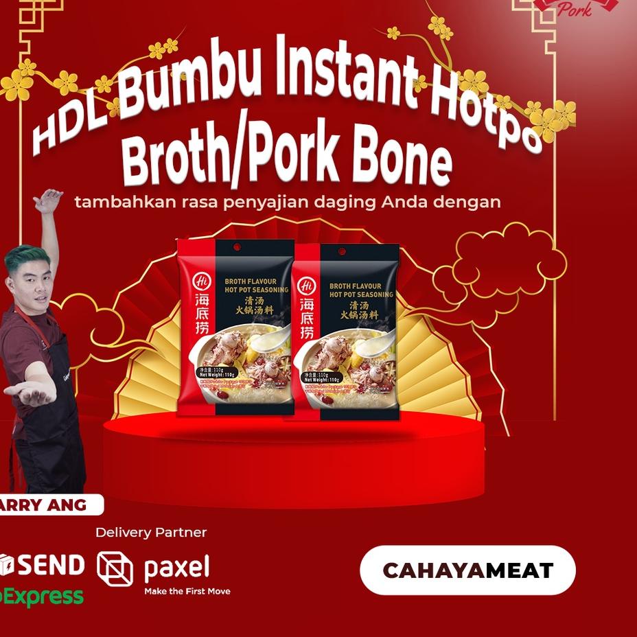 

☁ Haidilao Bumbu Instant Hotpot - Broth/Pork Bone ➪