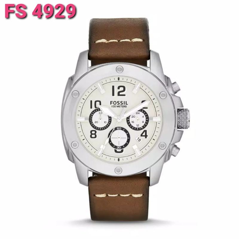 JAM TANGAN PRIA FOSSIL FS 4929 ORIGINAL GARANSI 1 TAHUN