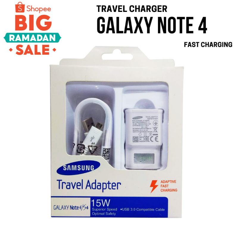 [PROMO]Charger Samsung Original Fast Charging/Charger Note 4 Note 5 S4 S5 E5 E7 J5 J7