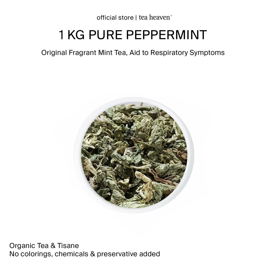 

Peppermint Tea 1kg Teh Mint Premium Murni Organik