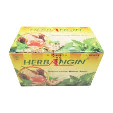 banda aceh grosir per box permen herbal Herbangin rasa lemon 1 box isi 15 sachet @6 permen / colds a