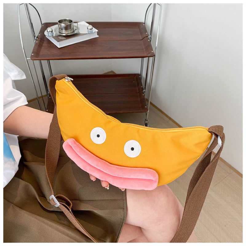 Tas Pinggang Waistbag Import desain Lucu/Tas Punggung/Buat Kado/Tas Pisang/Tas Anak/ Waistbag YangYang [READY Jakarta]
