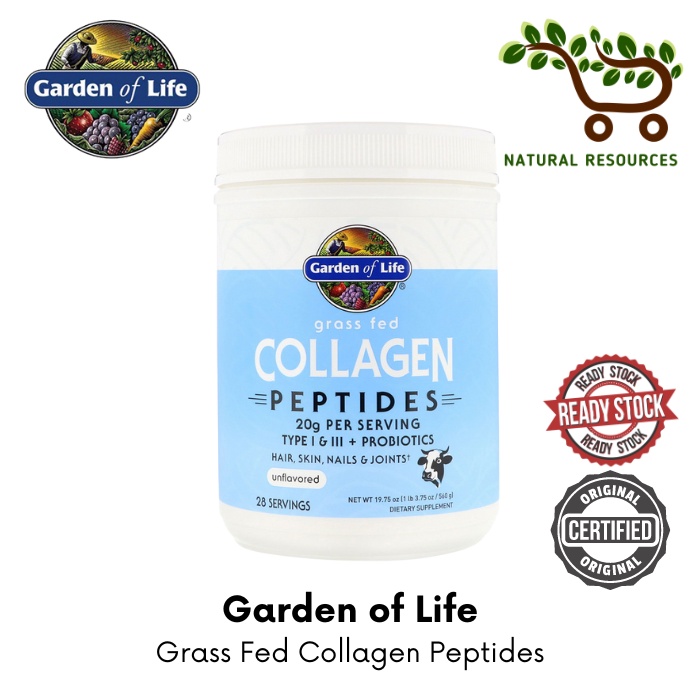 Garden of Life Grass Fed Collagen Peptides