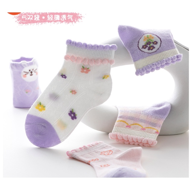 babyfit kaos kaki korea anak perempuan new 2023 kids sock import ml-0318