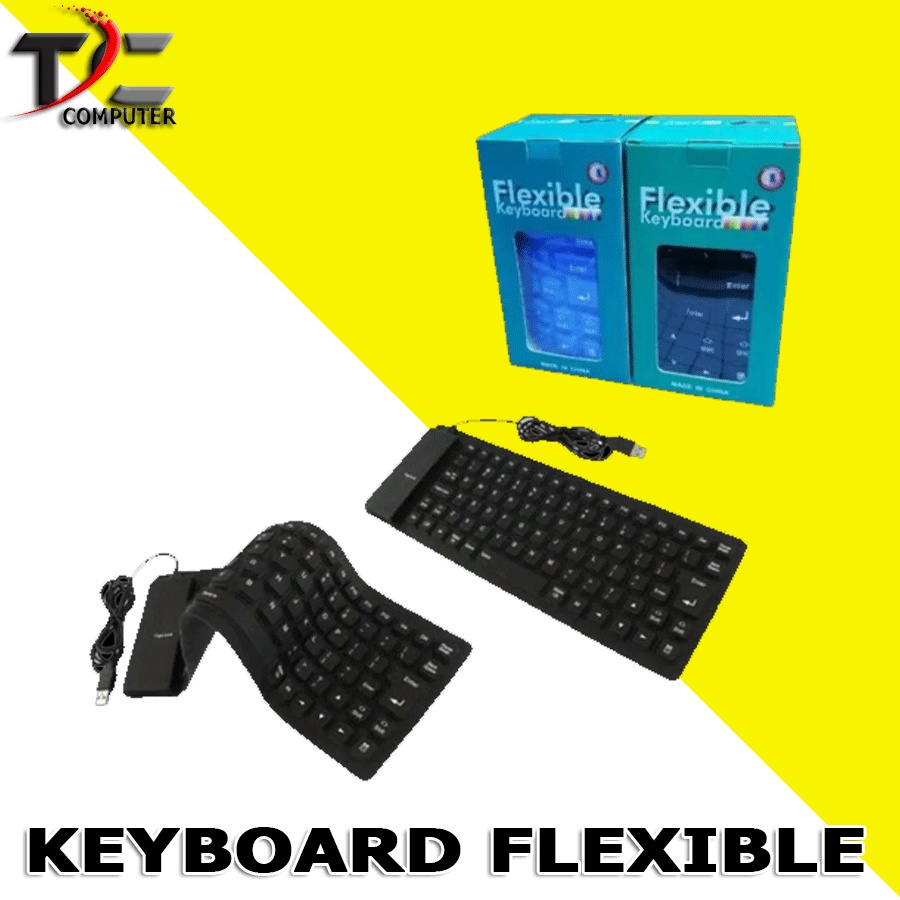 Keyboard FLEXIBLE USB ULTRA SLIM