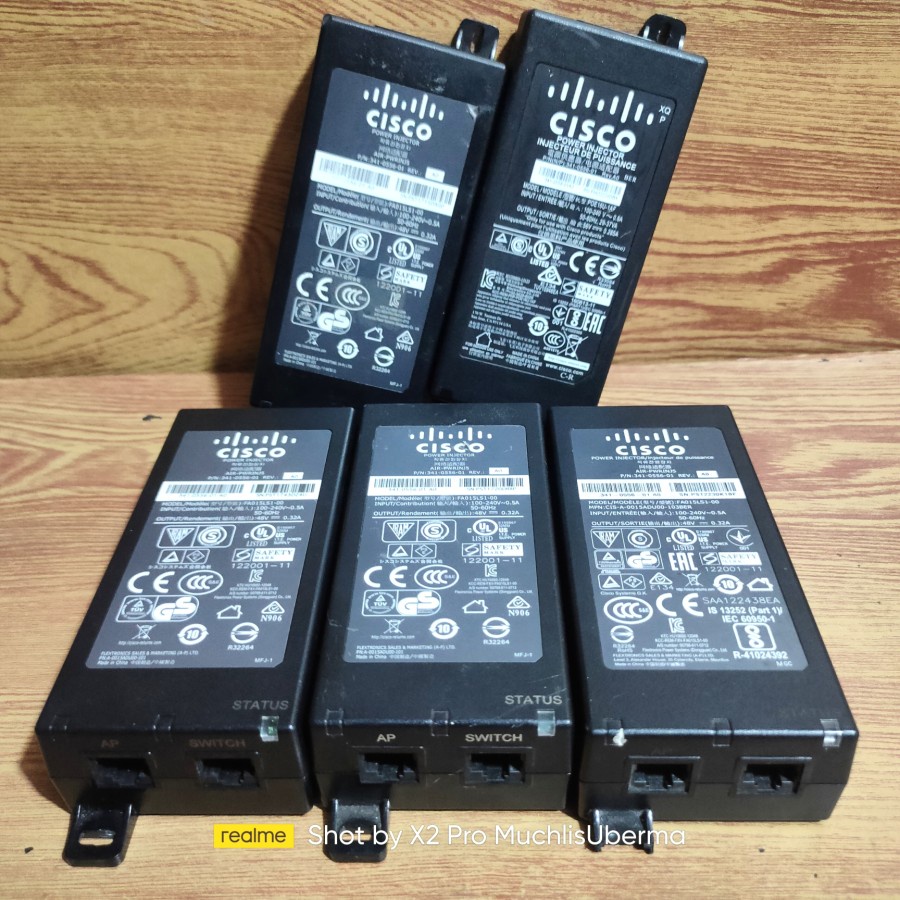 Poe adaptor Cisco Aironet AIR-PWRINJ5 Power injector 48v 0.32a adapter