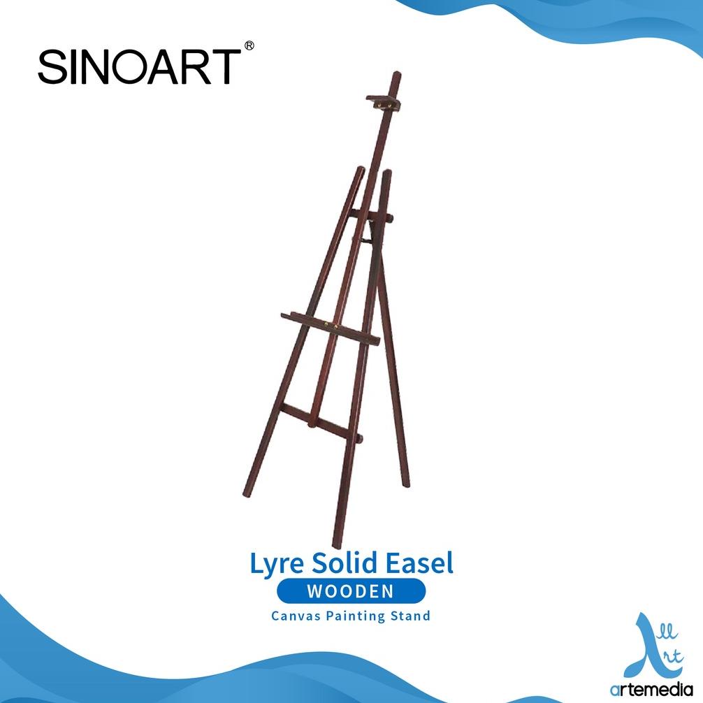 

Easel Lukis Sinoart Lyre Solid Wood Canvas Painting Stand
