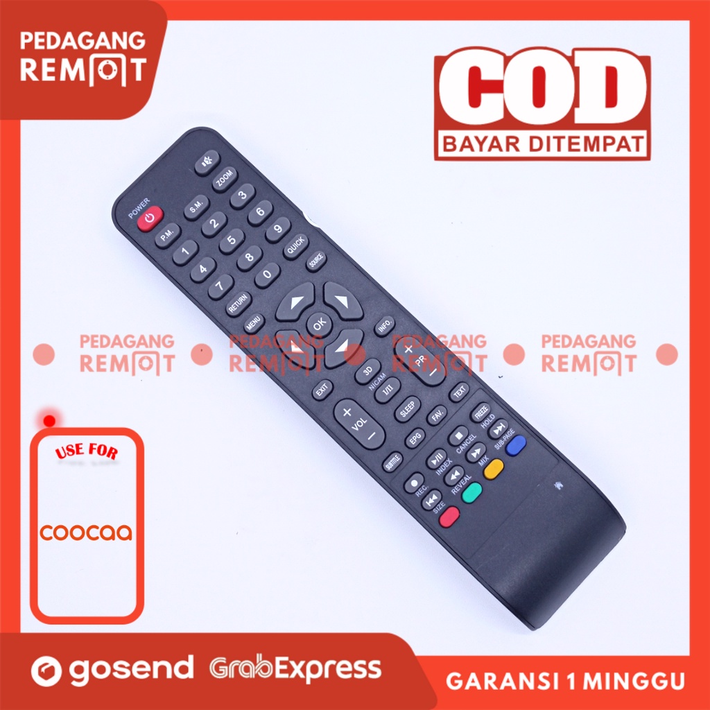 Remot Remote Coocaa LCD LED 3D