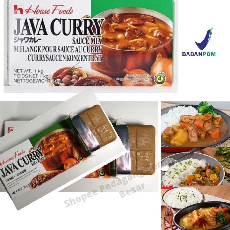 

♠ HOUSE JAVA CURRY 1KG | SAUS KARI | KARI BLOK JEPANG ➳