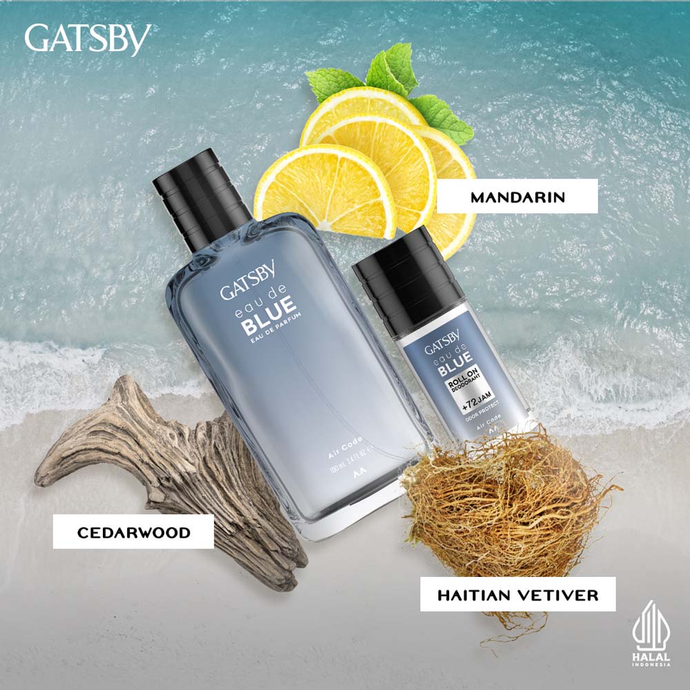 GATSBY Eau De Blue Eau De Parfum 100 ML