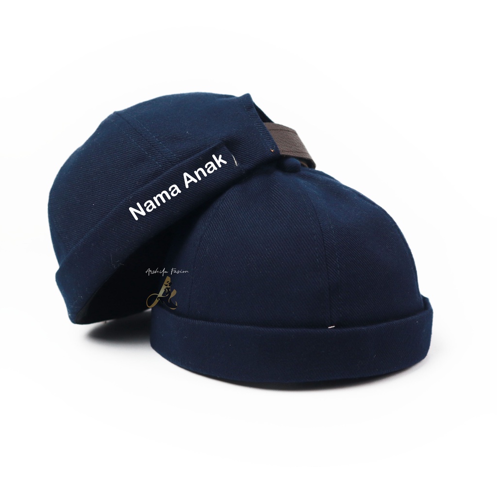 Topi Peci miki hat khusus Anak Bordir Nama
