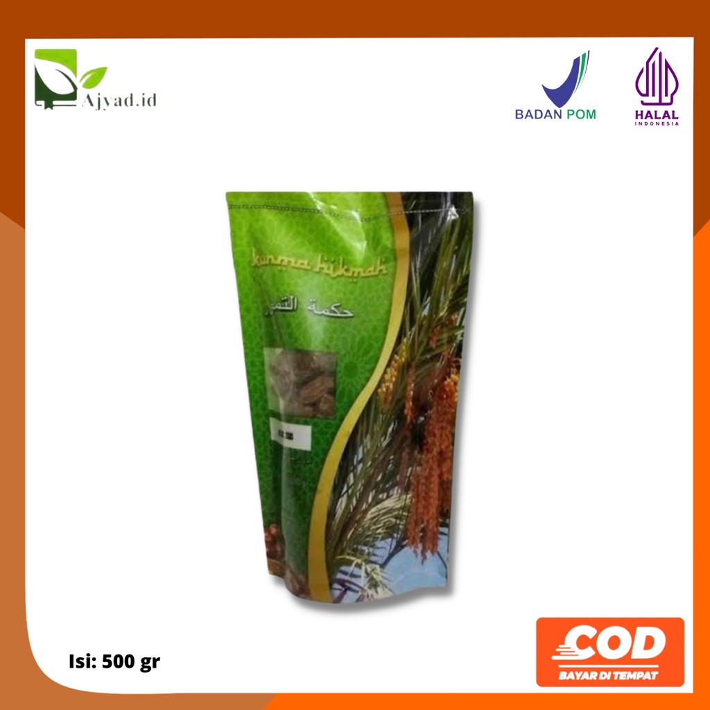 

Kurma Khalas Hikmah - Netto 500 gram - Kurma Timur Tengah - Cv Ash Shihhah - Original Product