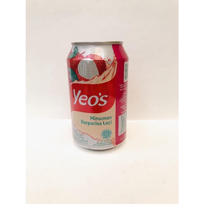 

Yeos Minuman Kaleng 300ml Lychee Flavoured Drink / Leci