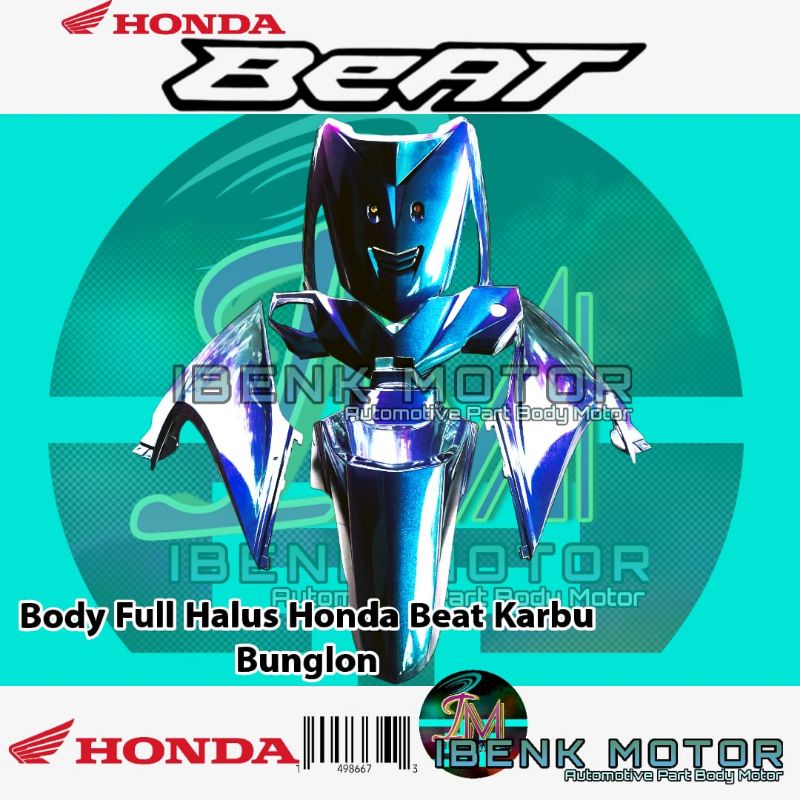 Cover Body Halus Beat Karbu Warna Ungu Lembayung Bunglon Cat Sultan