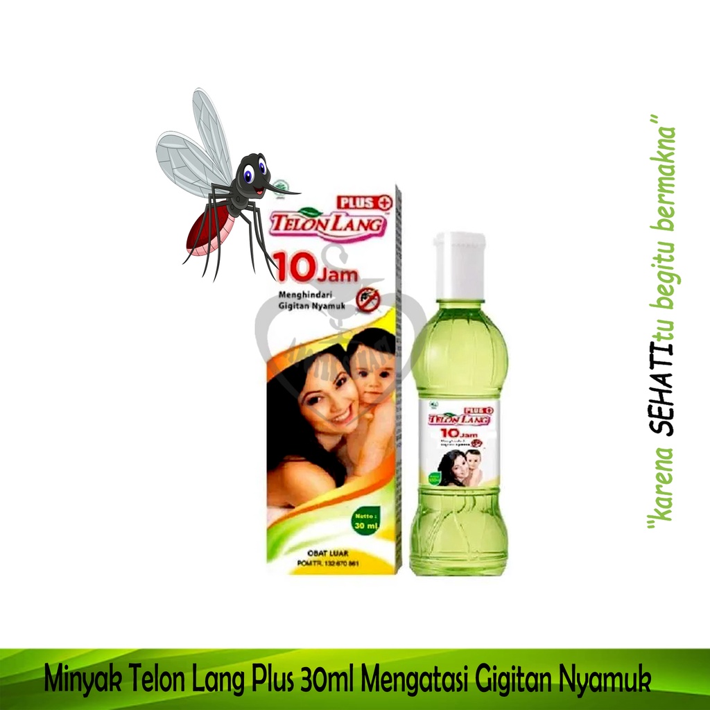 Minyak Telon Lang Plus 30ml Minyak Anti Gigitan Nyamuk Bayi Caplang