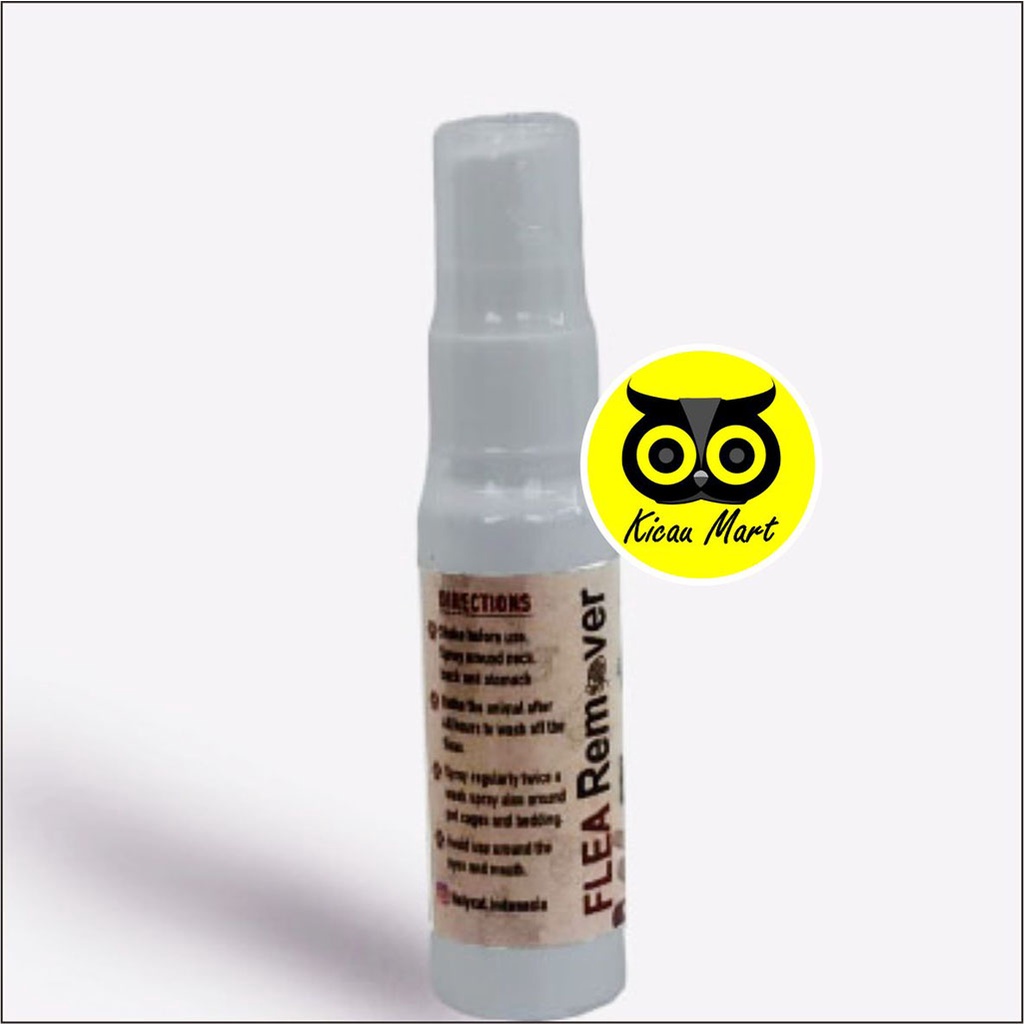 Obat Kucing Semprot Flea Remover Atasi Kucing Gatal Scabies Abses Ampuh Basmi Kutu Tungau Caplak Jamur Parasit Cacing Hati Tick Killer Spray Holycat