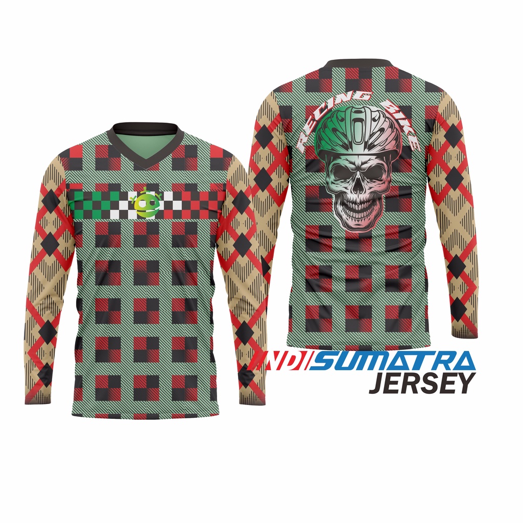 JERSEY Sepeda MTB Goes Dewasa Anak Mountain Bike Downhill BMX Lengan Panjang