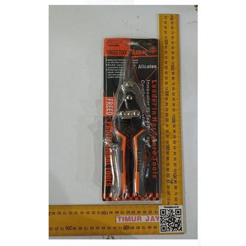 HOT SALE Gunting Baja Ringan 10"" / 10 INCH FUKUDA (Gunting Holo/ Gunting Seng)