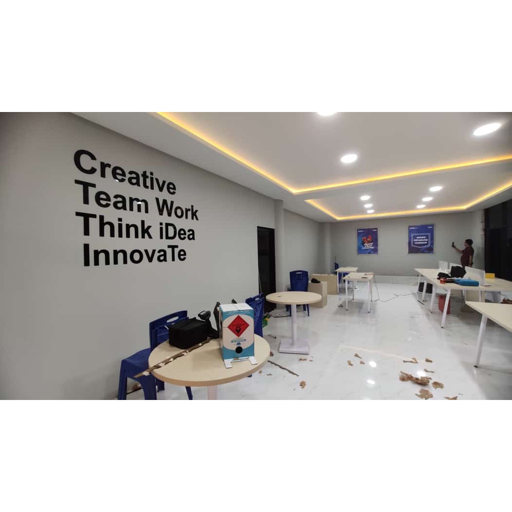 

Huruf Timbul Akrilik 3mm - spon/non spon