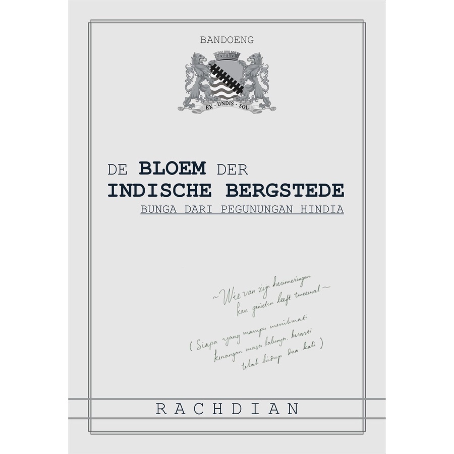 Novel De Bloem Der Indische Bergstede - HVS 70