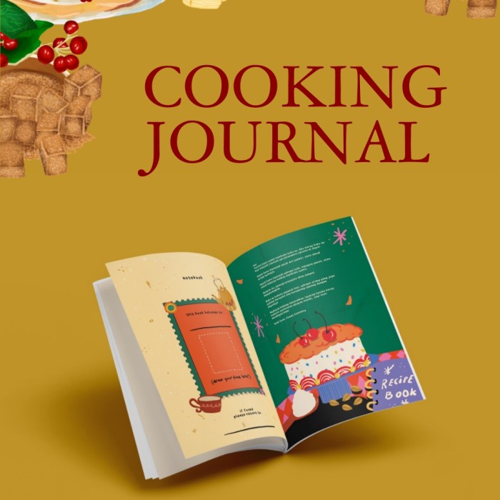 

Terlaris Cooking Journal Recipe Journal Jurnal Buku Resep Sweet Summary