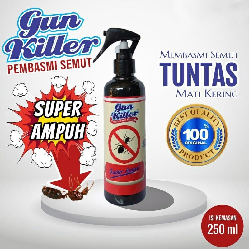 RACUN PEMBASMI SEMUT KECOA SUPER AMPUH 100% UKURAN 250ML SPRAY