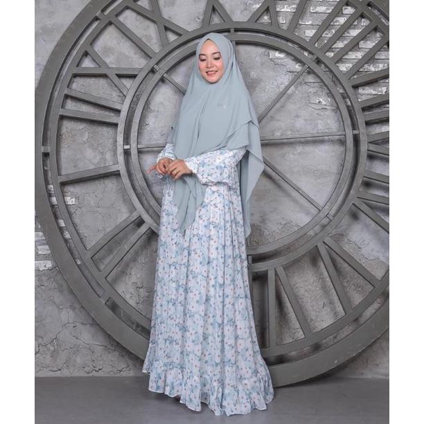 ORIGINAL (GAMIS SAJA) DELAILA DAILY DRESS SYARI BY FAALIZA Murah
