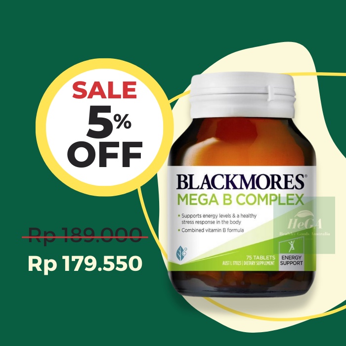 Blackmores Mega B Complex 75 tabs