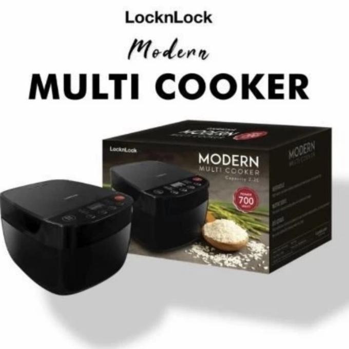LOCK N LOCK Modern Multi Cooker 700W Rice Cooker, Steamer, Oven. Ori