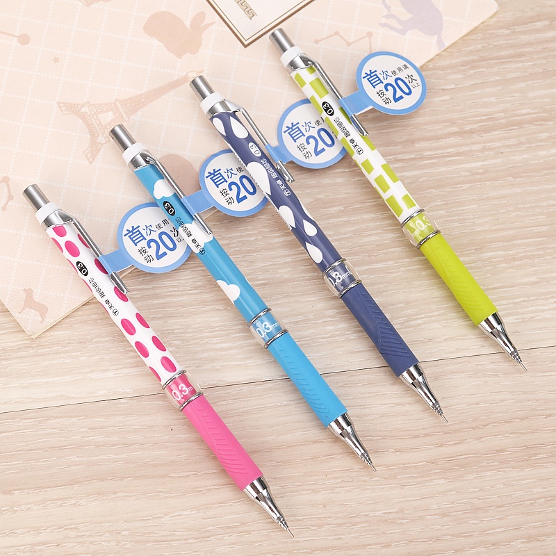 

Pensil Mekanik Colourful Dots 0.3mm