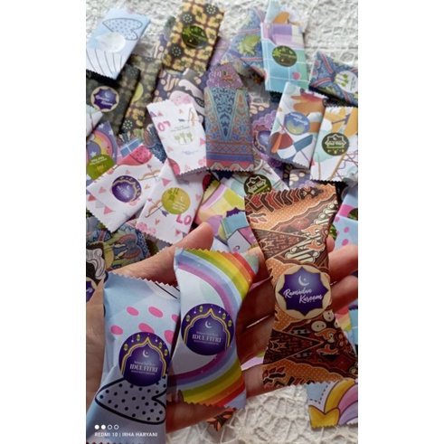 

(10 Pcs) Amplop Lebaran Motif Permen Viral Kekinian Dari Kertas Siap Pakai