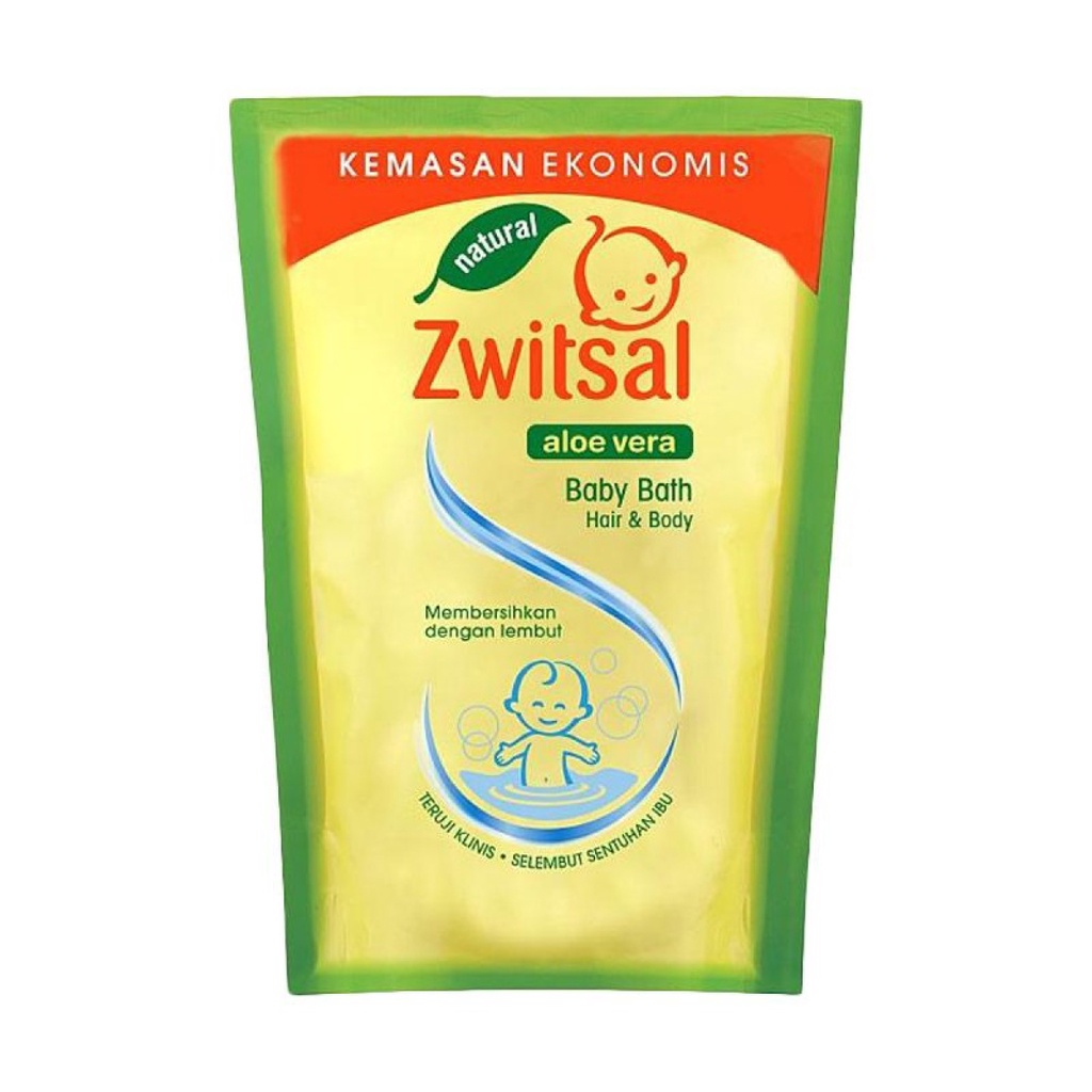 Zwitsal Baby Bath Hair and Body 450ml Twinpack (Isi 450mlx2)