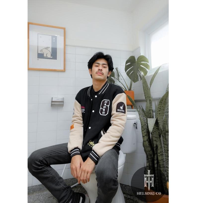 RECOMENDED Jaket Baseball Varsity - Jaket Varsity Baseball - Jaket Varsity Tebal - Varsity Jacket Me