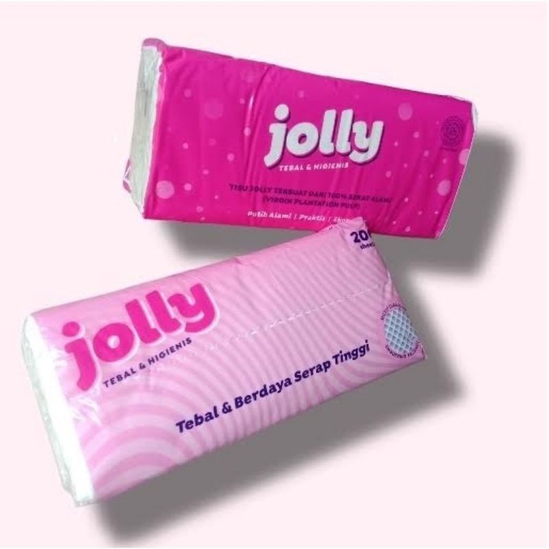 paket 4pcs tisu facial jolly 200sheet lembu