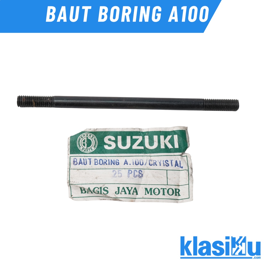 Baut Baud  Boring A 100 A100 Crystal Stok Lama