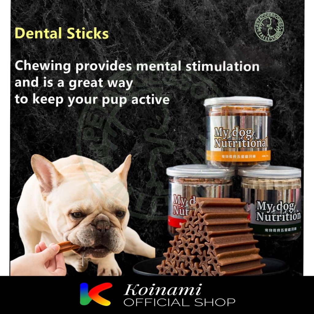 My Dog Nutritional Dental Stick 220 gr Pet Dog Snack / Cemilan Anjing