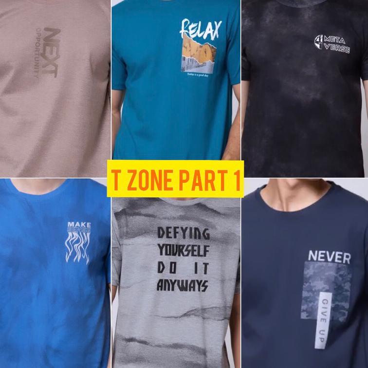 NEW STOCK Kaos Pria T zone Original Premium Part 1