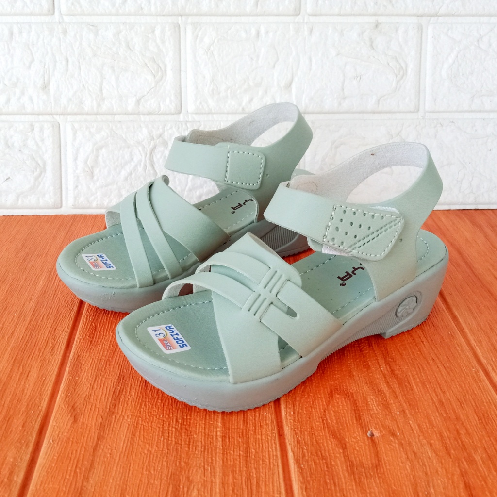 Kickers FZ LOL 01 Sandal Anak Perempuan Hak 4cm Size 26-35