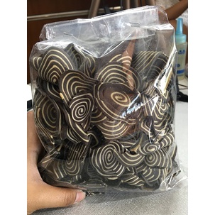 

Kue Kuping Gajah Manis Warna Coklat Putih Kemasan 300gram