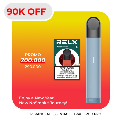 RELX Bundle Essential Steel Blue &amp; Pod
