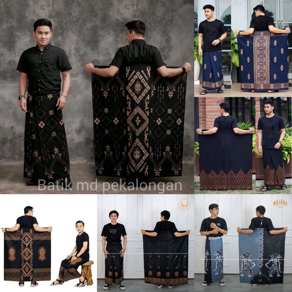 SARUNG BATIK SANTRI PRIA MOTIF PALAIKAT PALEKAT TERBARU EXCLUSIVE WAJADA