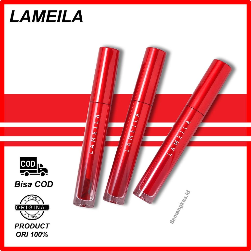 LAMEILA RED EDITION Lipstik Lip Glaze Matte Lipstick Lip GLoss LA057