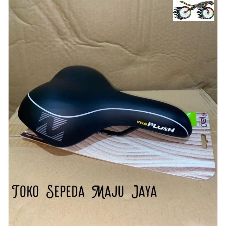 saddle sadel Velo Plush gel VL 6105 lebar sepeda lipat MTB murah