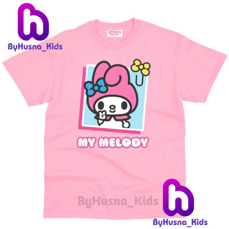 MY MELODY BAJU ANAK KAOS ANAK MELODY PAKAIAN ANAK BALITA BATITA ATASAN ANAK UNISEX BAHAN PREMIUM