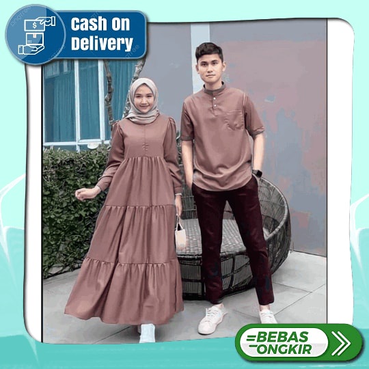 Baju Gamis Terbaru 2023 / Gamis Nibras Nb B43 / Gamis Simple Elegan / Gamis Modern / Dress Cantik / 