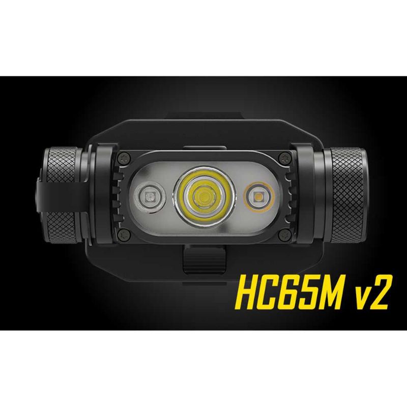 NITECORE Headlamp Senter Kepala LED Cool White 1750 Lumens 3500mAh - HC65M V2