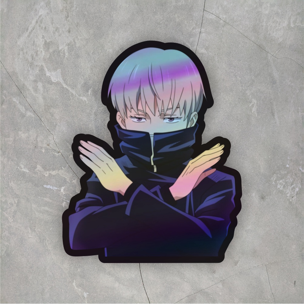 Stiker Anime Inumaki Toge sticker case hp & laptop ukuran 7 cm